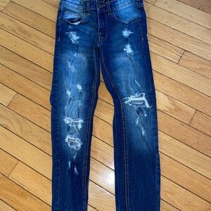 TRUE INDIGO JEANS SZ 8